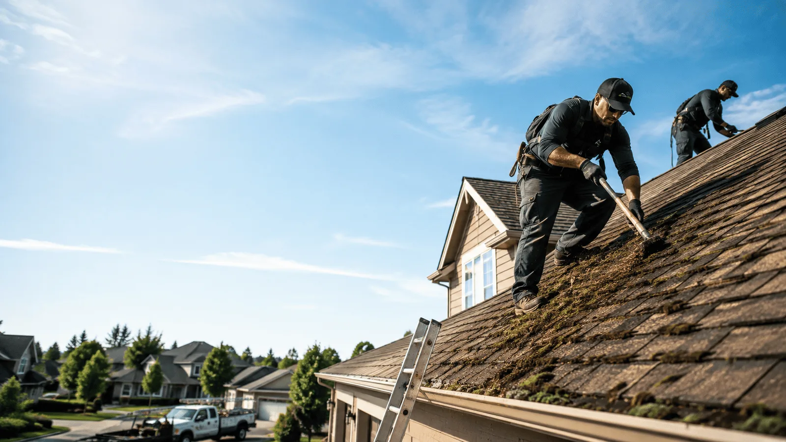 Roof Moss Removal in Sharon, KS near me